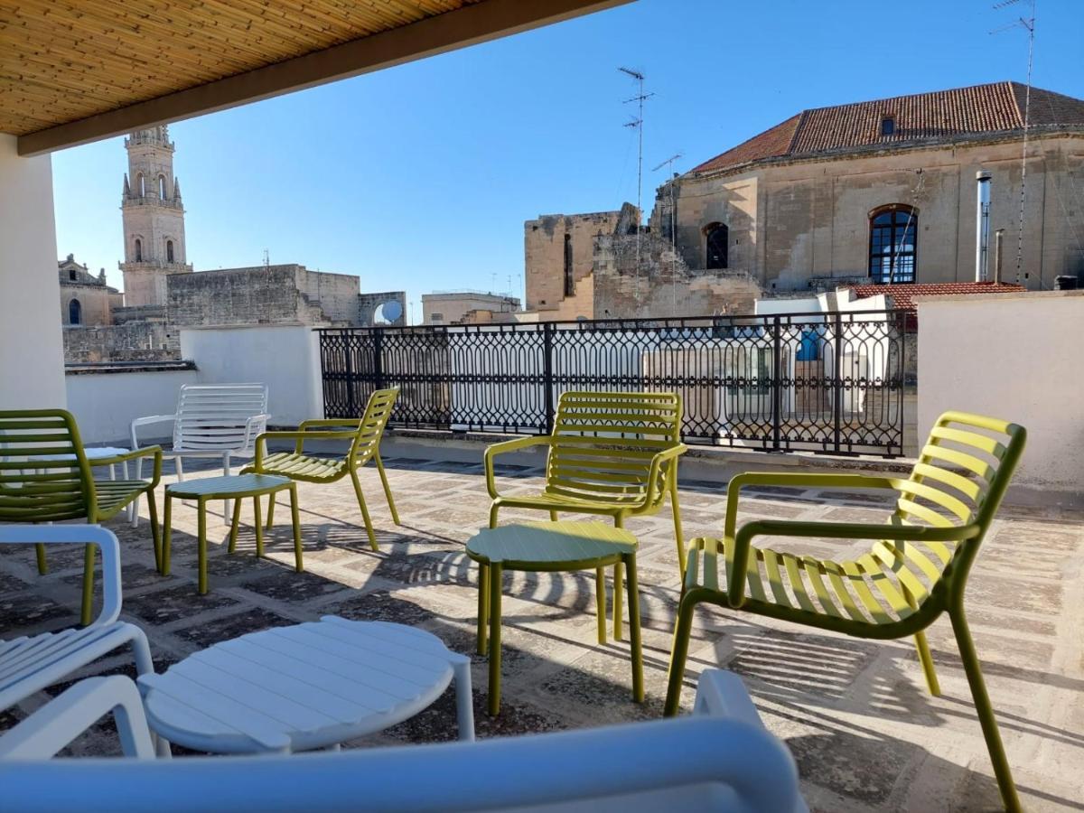 Lecce Santa Chiara Terrace Piano Rialzato Apartment Luaran gambar