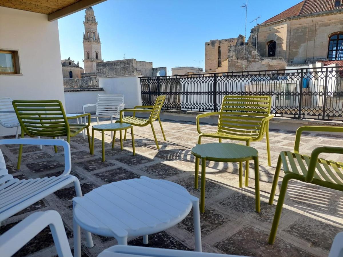 Lecce Santa Chiara Terrace Piano Rialzato Apartment Luaran gambar
